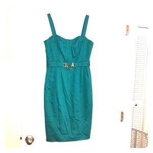 Anne Klein turquoise dress, size 6